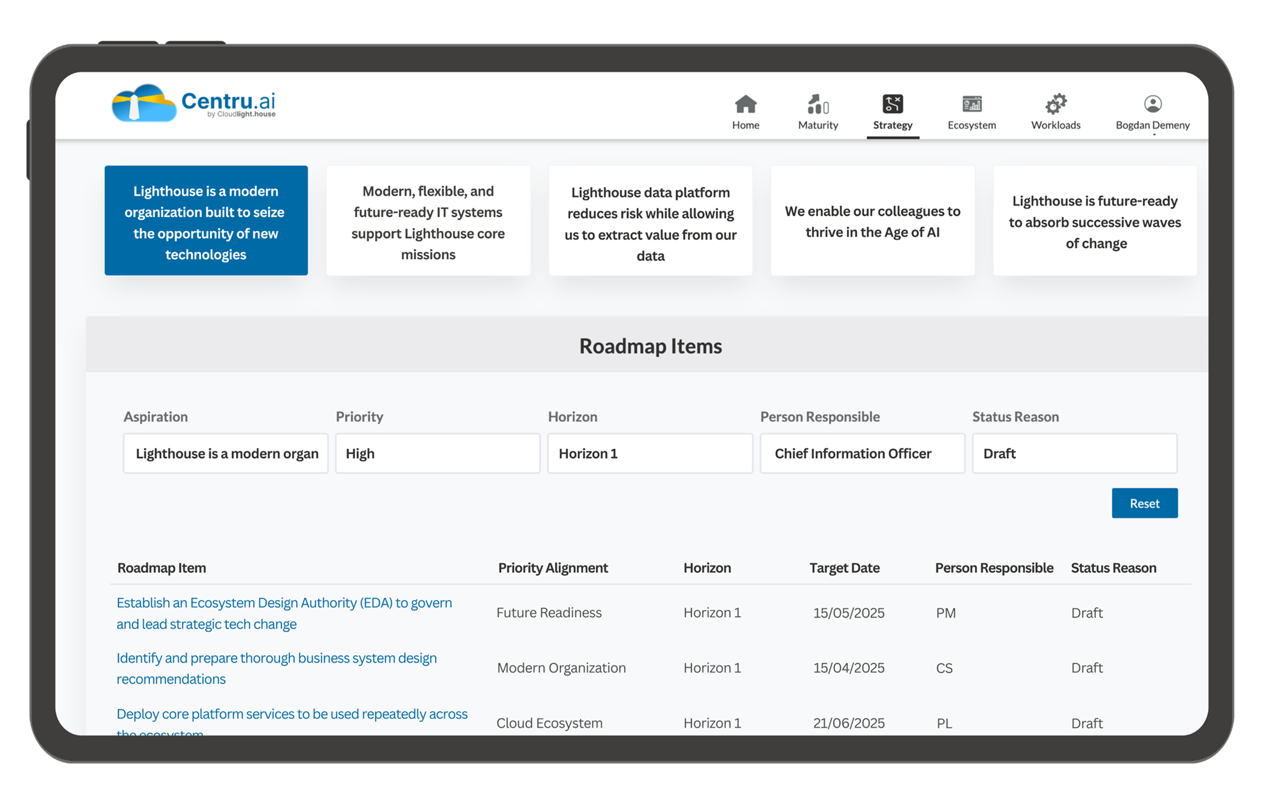 CLh_Centru Strategy_Screenshot_Tablet